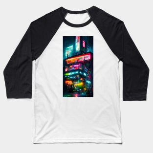 Neon City Baseball T-Shirt